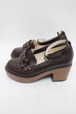 画像2: axes femme POETIQUE / クラシカルバックルローファー M ブラウン S-26-03-15-014-AX-SH-HR-ZS