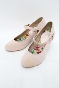 axes femme / ストラップパンプス S 淡ピンク S-26-03-15-018-AX-SK-HR-ZS