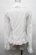 画像2: Angelic Pretty / お嬢様のパール襟ブラウス  白 S-26-03-15-020-AP-BL-AS-ZS (2)