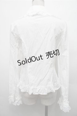 画像2: Angelic Pretty / お嬢様のパール襟ブラウス  白 S-26-03-15-020-AP-BL-AS-ZS