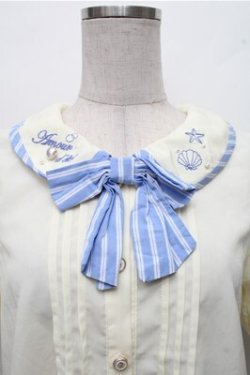 画像3: axes femme POETIQUE / パイピングデザインブラウス  アイボリー S-26-03-15-024-AX-BL-HR-ZS