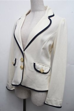 画像3: axes femme / kidsIDOLYジャケット  アイボリー S-26-03-15-029-AX-JA-HR-ZS