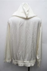 画像2: Ank Rouge / ローズ刺繍サテンパーカー  オフ S-26-03-15-030-CA-TO-AS-ZS (2)