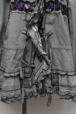 画像4: PINK HOUSE / バイオレットレース使いセーラーカラーブラウス F 黒 S-26-03-17-040-LO-BL-SZ-ZS