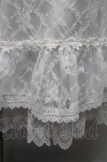 画像3: ALICE and the PIRATES / Vampire Rose レーススカート  白 S-26-03-17-048-PA-SK-AS-ZS (3)