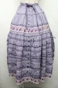 PINK HOUSE / 50thヴァイオレットスカート  ラベンダー S-26-03-17-052-LO-SK-AS-ZS