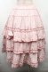 画像2: PINK HOUSE / ギンガムチェックパッチワークフリルスカート F ピンク S-26-03-17-053-LO-SK-SZ-ZS (2)
