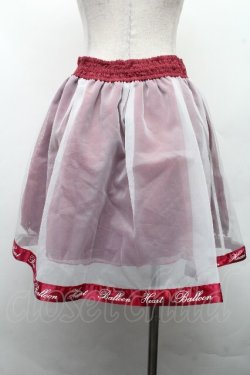 画像2: LIZ LISA / オーガンジーリボンスカート  ワイン S-26-03-17-055-LO-SK-AS-ZS