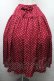 画像1: PINK HOUSE / ドットスカート  ワイン S-26-03-17-056-LO-SK-SZ-ZS (1)