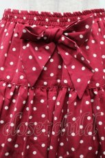 画像3: PINK HOUSE / ドットスカート  ワイン S-26-03-17-056-LO-SK-SZ-ZS (3)