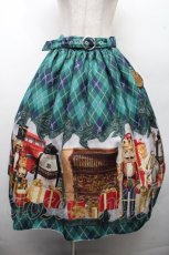 画像1: ALICE and the PIRATES / Nostalgic Gift〜くるみ割り人形と大切な想い出〜ロングスカート  グリーン S-26-03-17-063-PA-SK-HR-ZS (1)