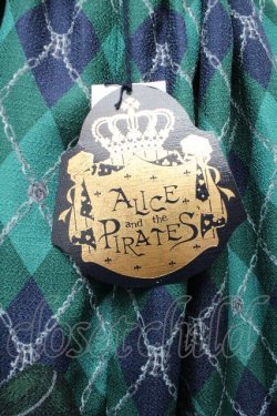 画像3: ALICE and the PIRATES / Nostalgic Gift〜くるみ割り人形と大切な想い出〜ロングスカート  グリーン S-26-03-17-063-PA-SK-HR-ZS