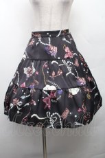 画像1: MILK / ショコラローズスカート  ブラックチョコ S-26-03-17-065-ML-SK-HR-ZS (1)