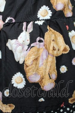 画像3: PINK HOUSE / ひな菊ロンドプリントスカート  黒 S-26-03-17-067-LO-SK-AS-ZS