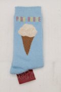 PINK HOUSE / アイスクリーム柄ソックス  アイスブルー S-26-03-17-012-LO-ZA-HR-ZS