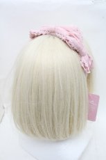 画像2: Chalmiere / トリプルリボンカチューシャ  ピンク S-26-03-17-018-0-AC-AS-ZT651-F002 (2)