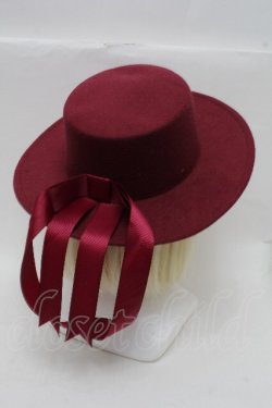 画像2: axes femme / 巻きバラレースカンカン帽  ブラウン S-26-03-17-028-AX-AC-HR-ZTK048