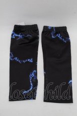 画像2: ACDC RAG / 最強界隈01ちゃんレッグウォーマー  黒ｘ青 S-26-03-17-005-PU-ZA-HR-ZT651-F002 (2)