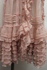 画像4: PINK HOUSE / ドットチュールレースベスト F ピンク S-26-03-17-033-LO-BL-SZ-ZS (4)
