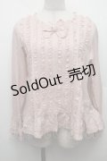 PINK HOUSE / フリルいっぱいローンブラウス F ピンク S-26-03-17-034-LO-BL-SZ-ZS