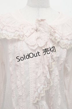 画像3: PINK HOUSE / ドイリーレース使いブラウス F ピンク S-26-03-17-035-LO-BL-SZ-ZS