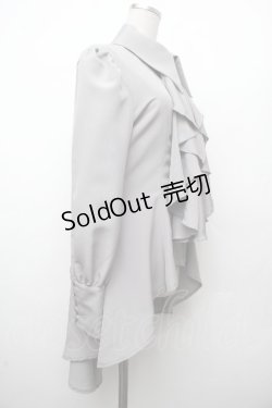 画像3: ATELIER BOZ / アンドリューオーバーブラウス  グレー S-26-03-19-029-EL-BL-AS-ZS