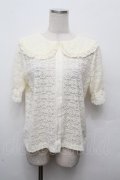 m petit by misako / AOKレースブラウス S アイボリー S-26-03-19-004-LO-BL-HR-ZS