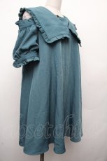 画像3: Amavel / 半袖セーラーワンピース  グリーン S-26-03-19-031-CA-JA-AS-ZS (3)