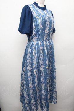 画像3: axes femme POETIQUE / マーメイドパフュームワンピース  紺 S-26-03-19-032-AX-OP-AS-ZS