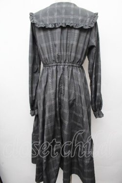 画像2: m petit by misako / TT*AOKチェックワンピース M 黒 S-26-03-19-034-LO-OP-HR-ZS