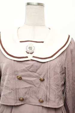 画像4: Amavel / ストライプセーラーワンピース  ベージュ S-26-03-19-046-CA-OP-AS-ZS