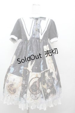 画像1: 中国ロリータ / ワンピース  黒 S-26-03-19-048-LO-OP-AS-ZS