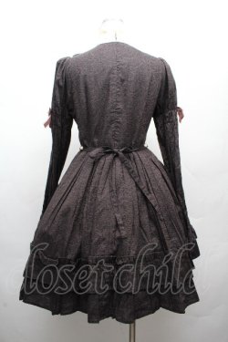 画像4: BABY,THE STARS SHINE BRIGHT / ロココガーデンワンピース  黒 S-26-03-19-049-BA-OP-AS-ZS