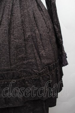 画像6: BABY,THE STARS SHINE BRIGHT / ロココガーデンワンピース  黒 S-26-03-19-049-BA-OP-AS-ZS