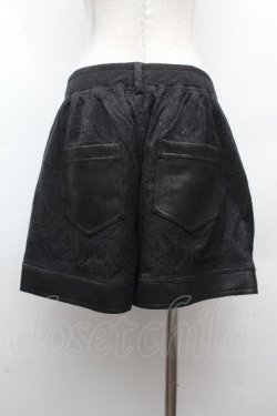 画像3: Ozz oneste / チャイナボタンショートパンツ  黒 S-26-03-19-056-OO-PA-AS-ZS