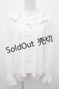 Amavel / はしごレースブラウス  白 S-26-03-19-008-CA-BL-AS-ZS