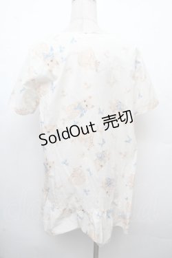 画像2: PINK HOUSE / リボンと猫チュニック  オフ S-26-03-19-009-LO-OP-AS-ZS