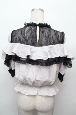 画像2: LIZ LISA / オープンショルダーフリルブラウス  ピンク S-26-03-19-012-LO-BL-AS-ZS