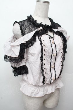 画像3: LIZ LISA / オープンショルダーフリルブラウス  ピンク S-26-03-19-012-LO-BL-AS-ZS