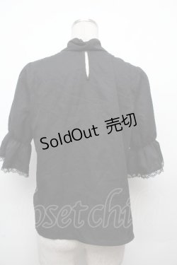 画像2: Amavel / タイ付ブラウス  黒 S-26-03-19-023-CA-BL-AS-ZS