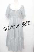 m petit by misako / TT*AMデシンヨークワンピース M グレー S-26-03-19-027-LO-OP-HR-ZS
