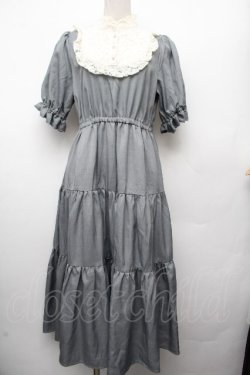 画像1: m petit by misako / TT*AMデシンヨークワンピース M グレー S-26-03-19-027-LO-OP-HR-ZS