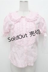 LOLITA / ハートレースブラウス  ピンク S-26-03-21-033-LO-BL-AS-ZS