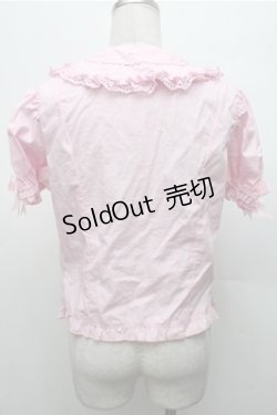 画像3: LOLITA / ハートレースブラウス  ピンク S-26-03-21-033-LO-BL-AS-ZS