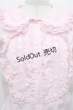 画像4: LOLITA / ハートレースブラウス  ピンク S-26-03-21-033-LO-BL-AS-ZS