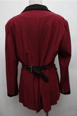 画像2: FoxTrot / プリーツジャケット  ワイン S-26-03-21-036-LO-JA-AS-ZS