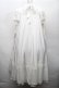 画像2: Hoshibako Works / リリアンヌ姉妹ワンピース(ロング丈)  白 S-26-03-21-041-LO-OP-AS-ZS (2)