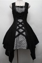 Hoshibako Works / Rozen Maiden x HoshibakoWorks　水銀燈ジャンパースカート L 黒 S-26-03-21-045-LO-OP-AS-ZS