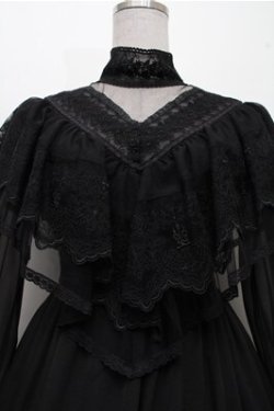 画像3: Moi-meme-Moitie / セレスティアゴシックロングドレス　2024 Mana Special Edition  黒 S-26-03-21-046-MO-OP-AS-ZS