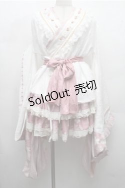 画像1: LOLITA / 着物セットアップ  ピンクｘ白 S-26-03-21-049-LO-OP-AS-ZS